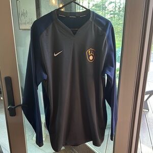 Nike Milwaukee Brewers Long Sleeve Shirt